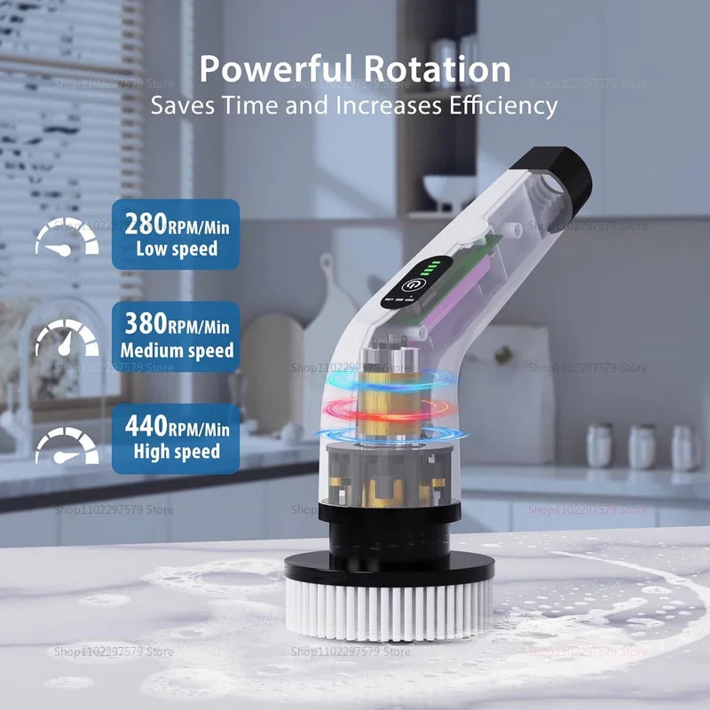 TurboScrub 9X™ Cordless Spin Cleaning Brush