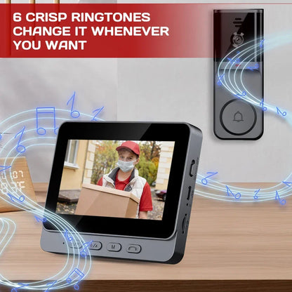 ViewLink Smart™ WiFi Video Doorbell Intercom