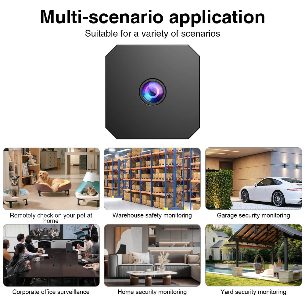 SecureEye Mini™ Wireless WiFi Security Camera