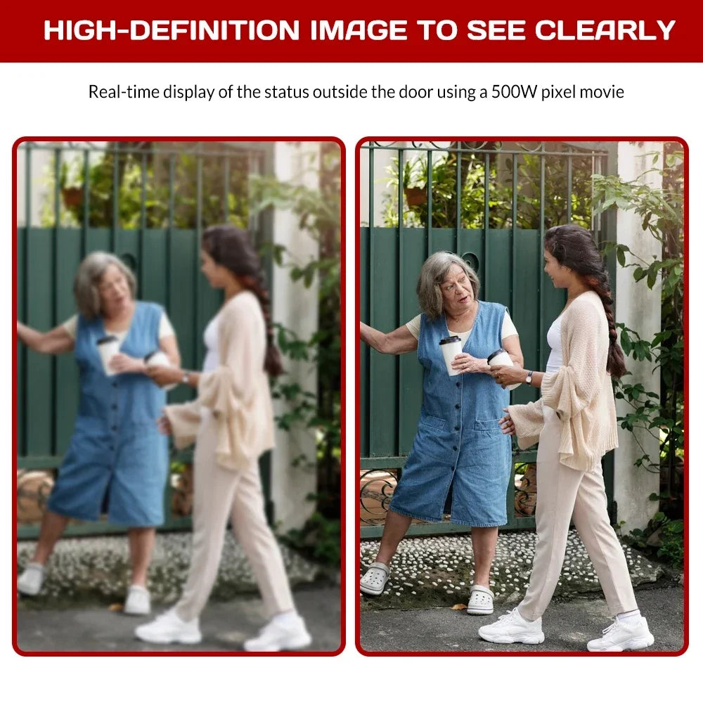 ViewLink Smart™ WiFi Video Doorbell Intercom