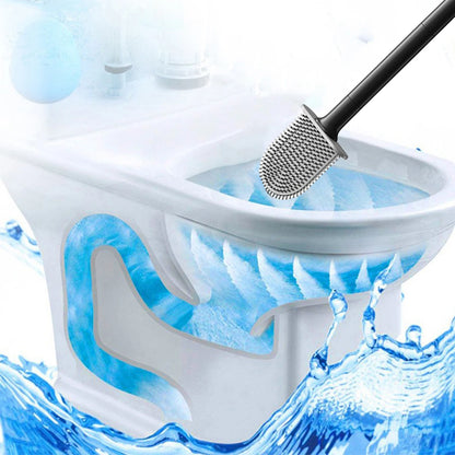 CleanEdge Mini™ Silicone Toilet Brush Set