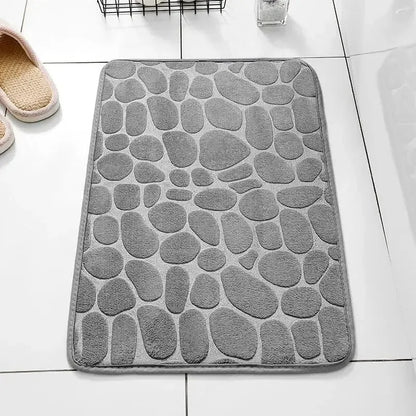 anti slip bath mat quick drying and absorbent bathroom floor mat